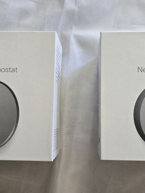 2-Brand New Google Nest Thermostat (Gray)